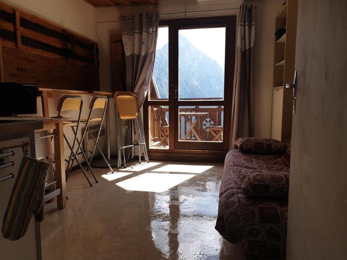 Studio Ski Apartment Лес дьо Алпс Екстериор снимка