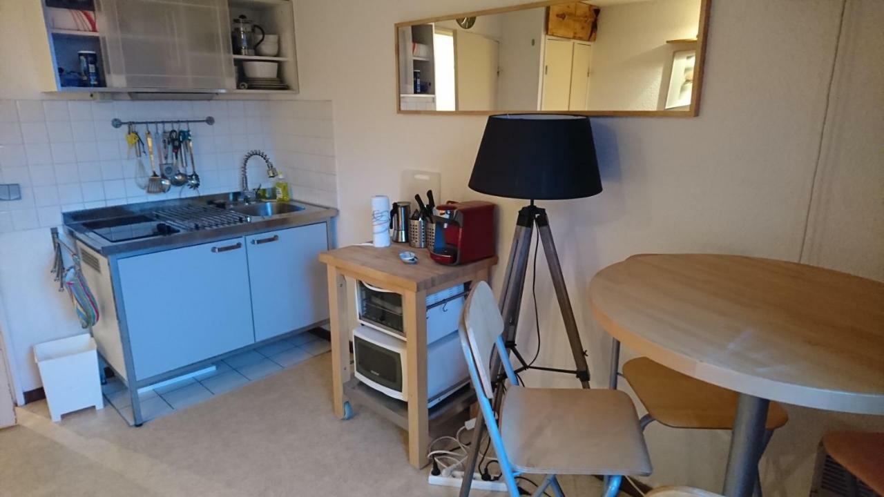 Studio Ski Apartment Лес дьо Алпс Екстериор снимка
