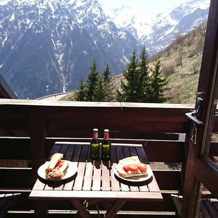 Studio Ski Apartment Лес дьо Алпс Екстериор снимка